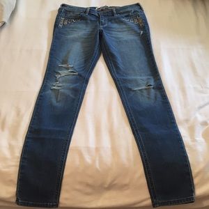 Cute beach jeans from Hollister NWOT